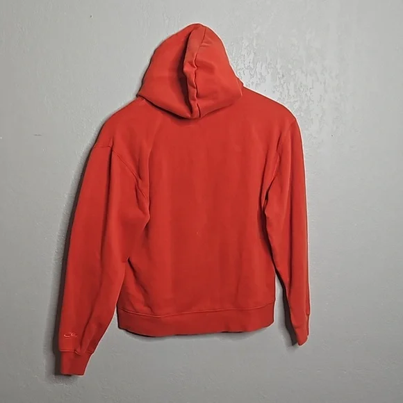 Champion Burnt Orange Zip Hoodie sz small - Picture 3 of 4